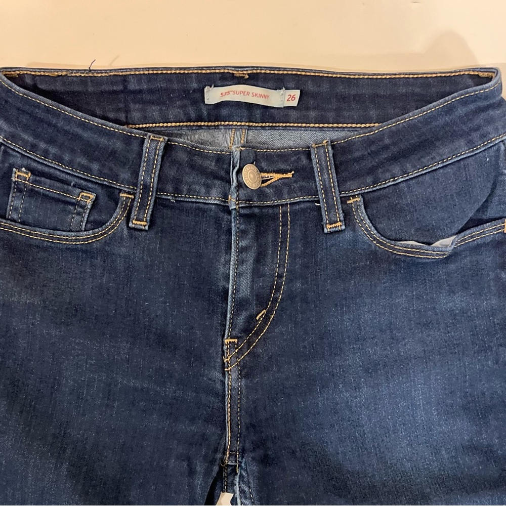 Women's Dark Blue Jeans